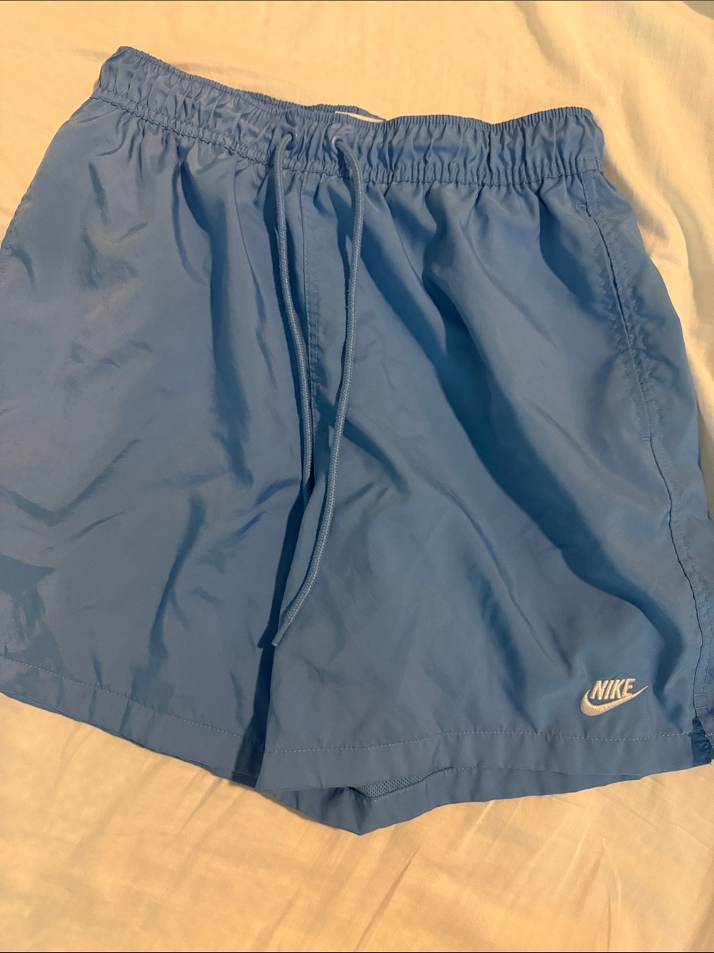 Nike Light Blue Athletic Shorts